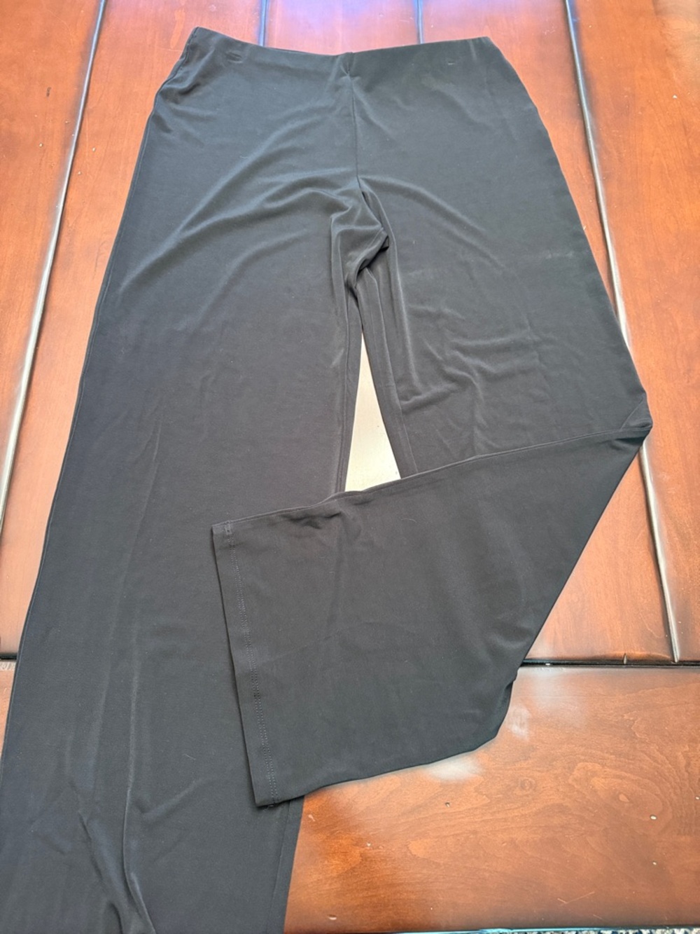 Alfani Black Wide-Leg Stretch Pants